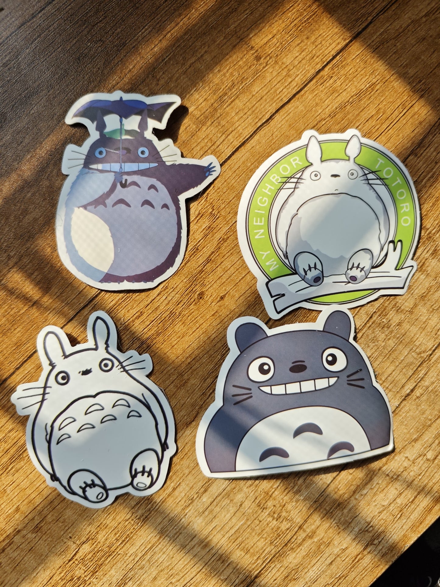 Totoro stickers 4nos