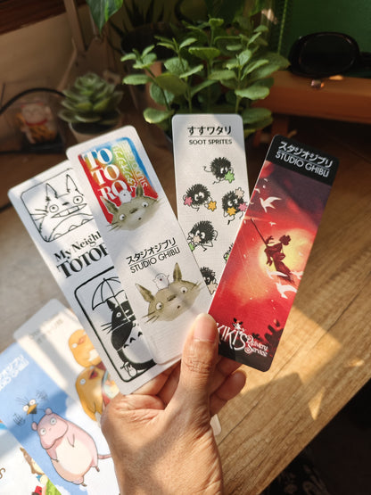Studio Ghibli hand drawn Bookmarks - Limited Collection