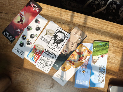 Studio Ghibli hand drawn Bookmarks - Limited Collection