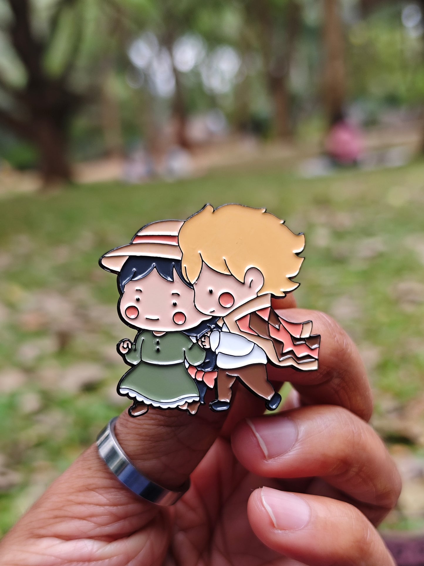 Sophie and Howl Studio Ghibli Bag/cloth Pin