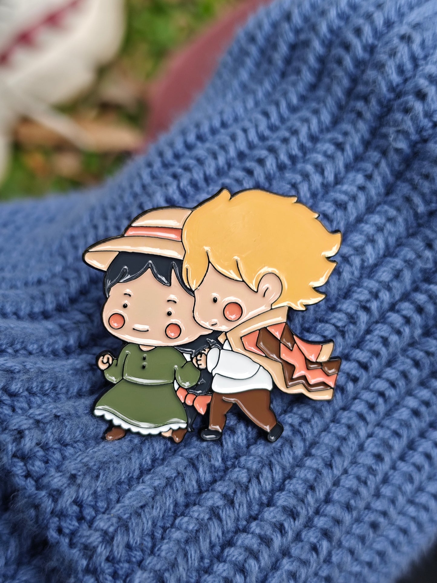 Sophie and Howl Studio Ghibli Bag/cloth Pin