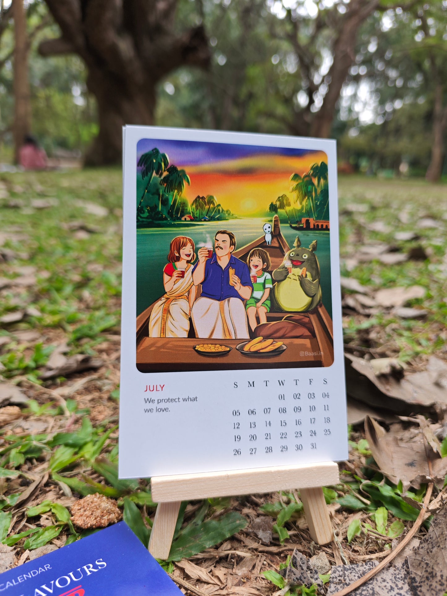 stranger Things x Studio Ghibli Exploring Indian Local food Calendar 2026