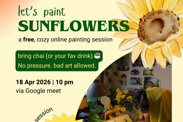 Let’s Paint Sunflowers 🌻 
