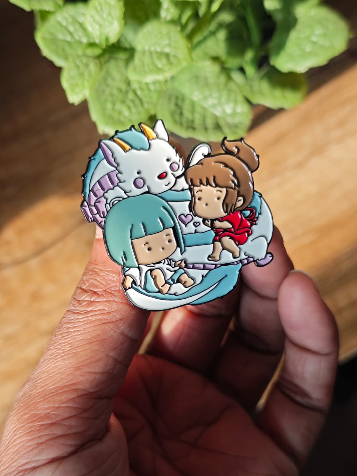 Chihiro | Spirited Away Inspired Enamel Pin | Studio Ghibli