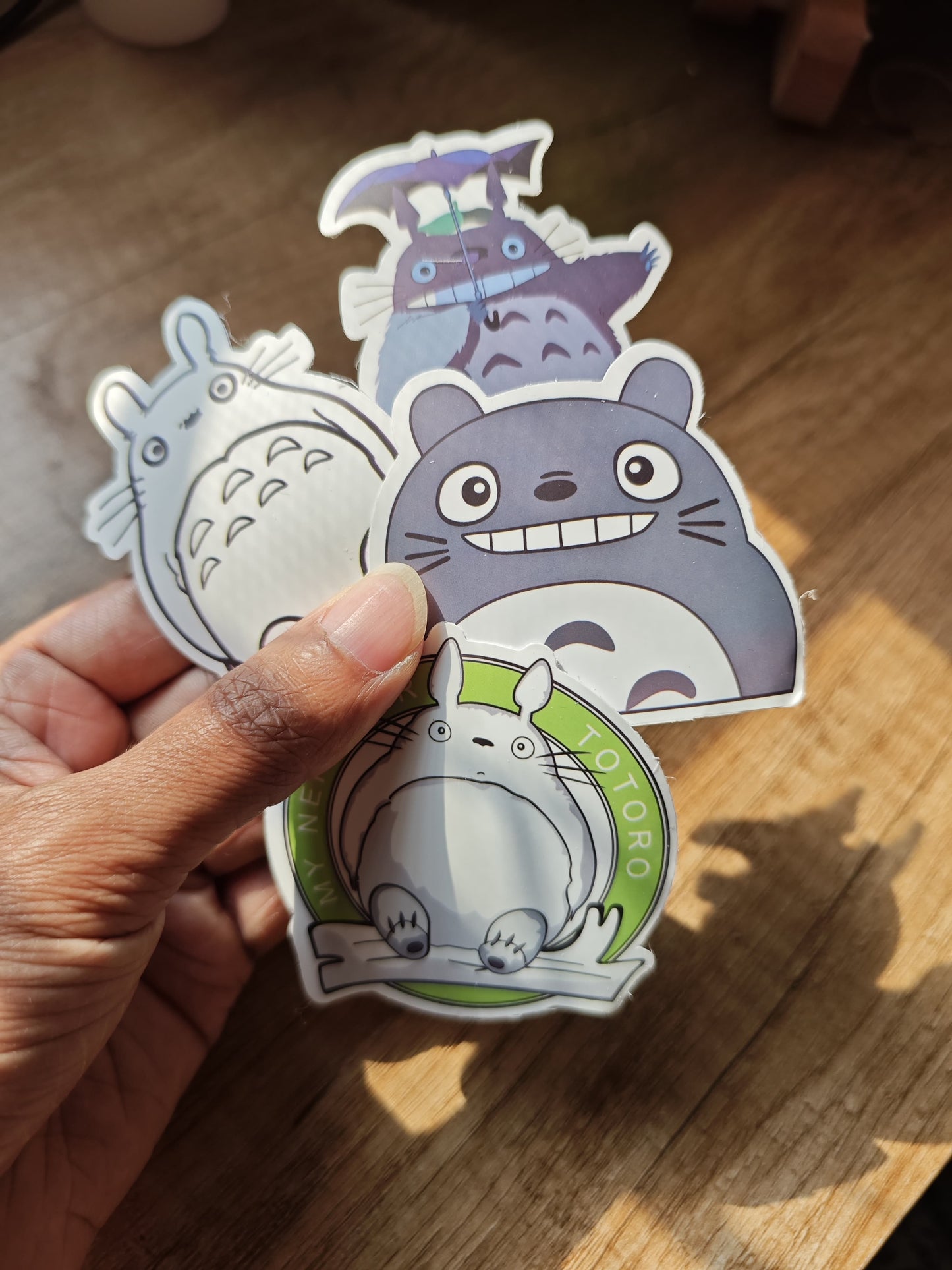 Totoro stickers 4nos