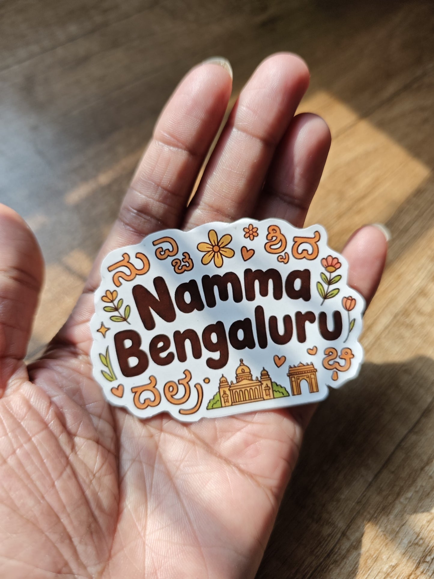 Namma Bengaluru Sticker set of 2