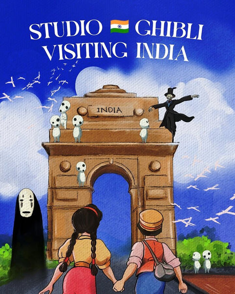 studio ghibli, visiting india