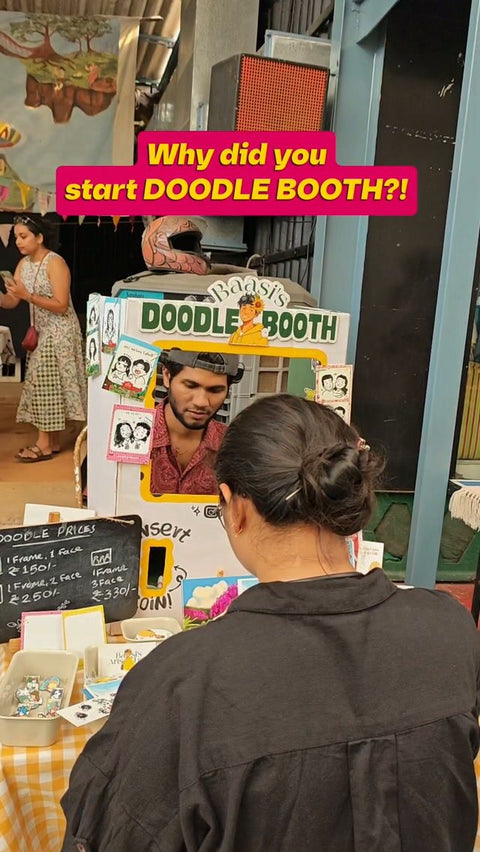 so… i started a doodle booth