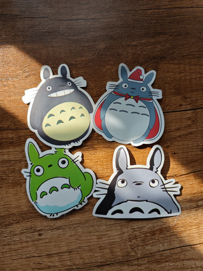 Totoro stickers- 4nos pack