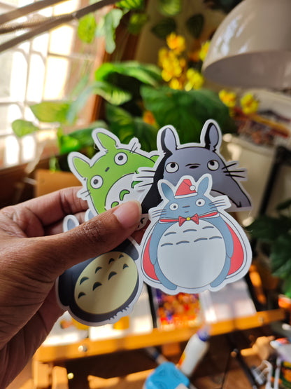 Totoro stickers- 4nos pack